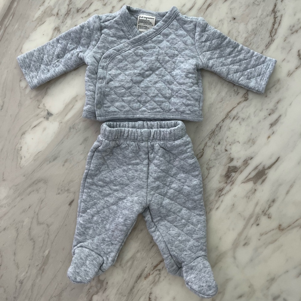 Quilted Baby Two-Piece Set